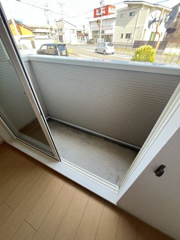 エアリー　ブライドのバルコニー