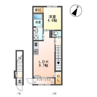 【間取り】 | 仮）ユニヴァリィⅡ岩曽