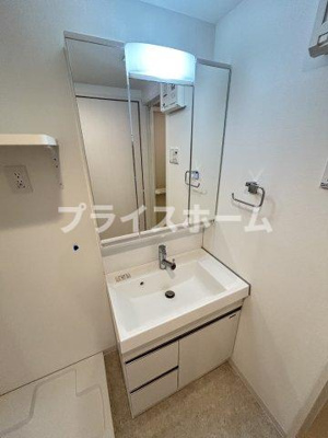 【洗面所】 | 仲介手数料半額！HPには初期費用掲載！「プライスホーム」で検索！リアンレガーロ雑餉隈駅Ⅱ