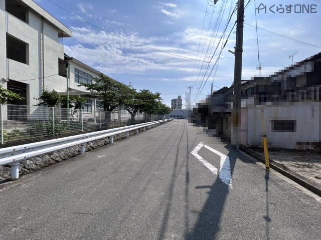 【前面道路含む現地写真】 | 姫路市網干区新在家／売土地