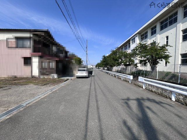 【前面道路含む現地写真】 | 姫路市網干区新在家／売土地
