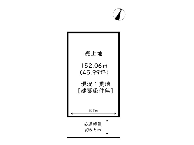 【土地図】 | 姫路市網干区新在家／売土地
