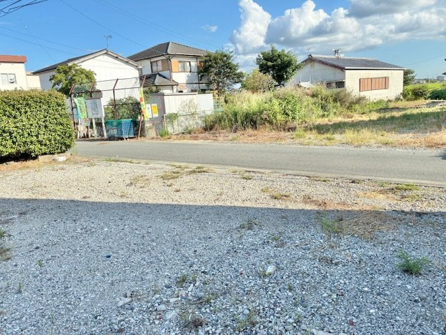 城島町江上売地の土地図