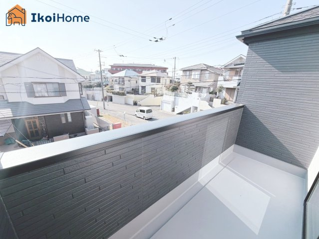 神戸市西区伊川谷町有瀬2期　新築戸建のバルコニー|【ホームページに現地動画掲載中】●年中無休：当日予約可●陽当り良好バルコニー！屋根は８万円～設置可