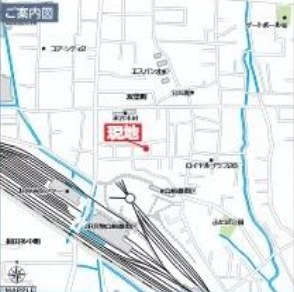 【新築】高崎市双葉町　限定1棟　ハートフルタウン　新築建売の地図