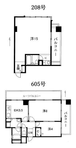 ラウムズ和歌山九番丁・オーナーチェンジ・90115の間取り