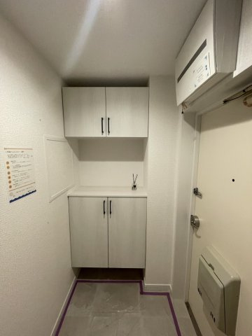 【仲介手数料無料／中村区】宝・稲葉地ハイツ　307号室の玄関|毎日通る玄関はこちらです
