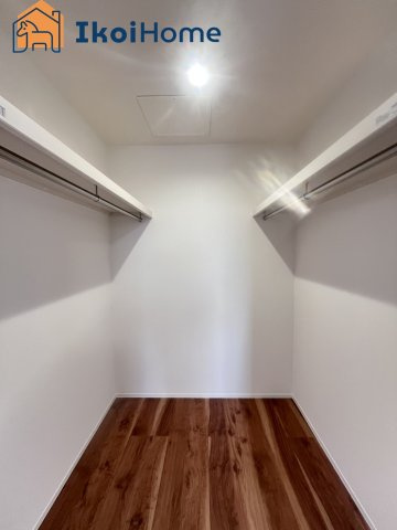 神戸市西区竹の台3丁目　新築戸建の収納|◆同社施工例◆収納スペースも広く、荷物が多くなりやすいお子様なども安心です。