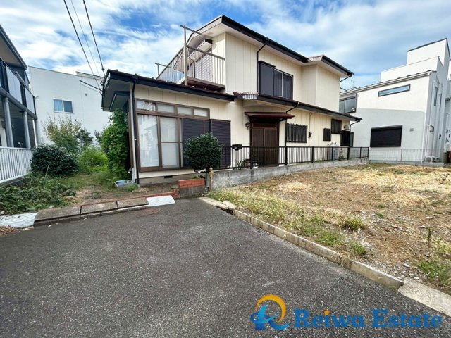 売地　茅ヶ崎市南湖5丁目の前面道路含む現地写真