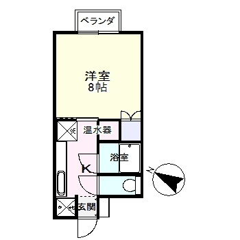 ウィナーズコートBの間取り