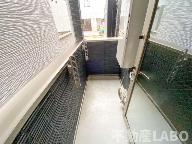 グローハイツ喜連ノースのバルコニー