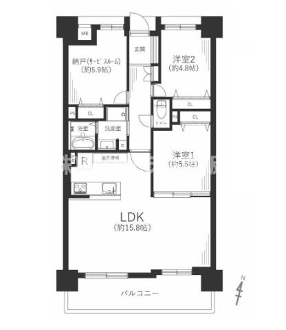 ランフォルセ香里園の間取り|間取り図はいかがですか？ご希望を叶える間取りですか？リビングの広さは？水回りの位置は？カウンターキッチン？など色々な情報が集約されています。弊社ではリフォームなどのご相談も承っております。