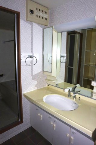 コスモグランディ通町の独立洗面台