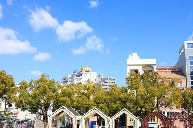 コスモグランディ通町のその他|ふれあい橋から