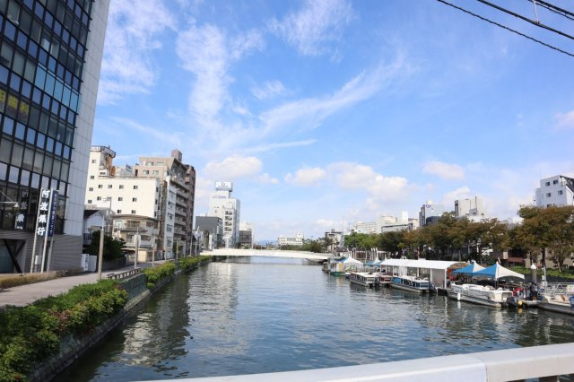 コスモグランディ通町の周辺|水際公園。