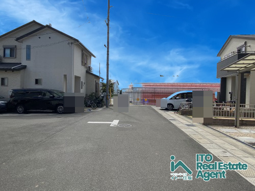 上賀茂中山町 未入居戸建(10号地)の前面道路含む現地写真