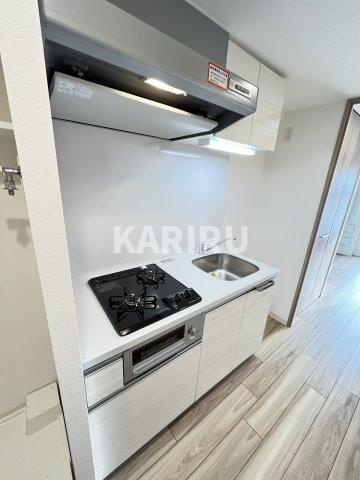 アドバンス大阪ストーリアのキッチン