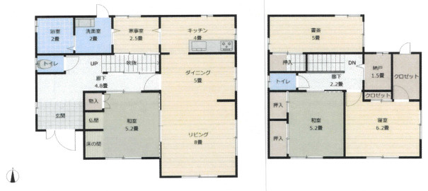 【間取り】 | 伊勢町戸建