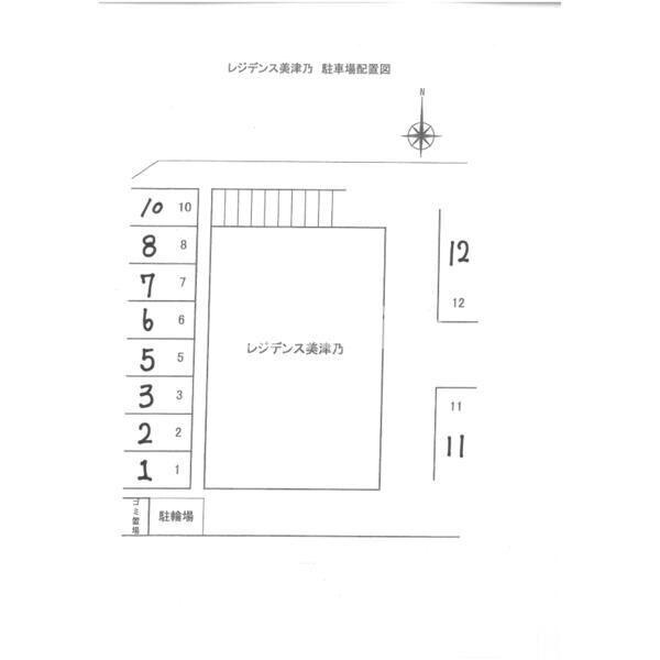 レジデンス美津乃のエントランス