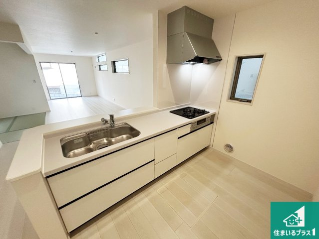 岸和田市極楽寺町　新築一戸建ての外観|現在建築中！落ち着いた街並みで新生活を始めることが出来そう！周辺の物件も併せてご紹介させて頂きます！