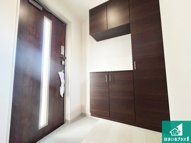 岸和田市極楽寺町　新築一戸建ての外観|現在の進捗状況です！順調に作業進行中、完成が待ち遠しいです！詳細の間取り等、お気軽にお問い合わせください！