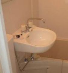 ソレイユ東向島の洗面所