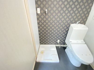 【洗面所】 | ドメーヌ堺 | 広い洗面スペース