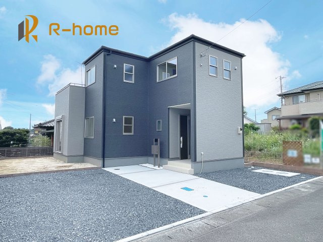 常陸太田市金砂郷第4　新築戸建て　1号棟の外観|ご予約を頂ければ、『平日』はもちろん『早朝』や『夜間』もご見学可能です♪お気軽にお申し付けください♪