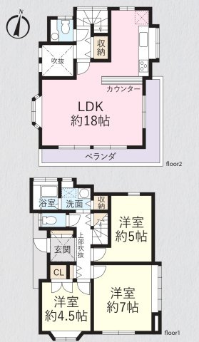 中古一戸建て 所沢市上安松