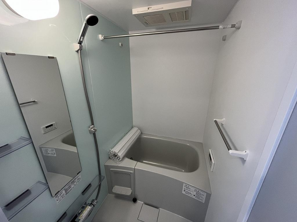菊池郡菊陽町大字津久礼のアパートの浴室