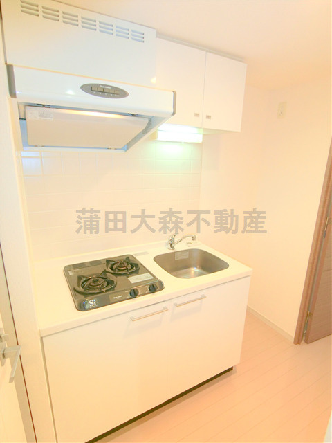 メインステージ大森北のキッチン|2口ガスシステムキッチン