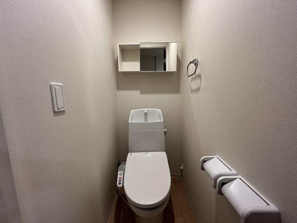 菊池郡菊陽町大字津久礼のアパートのトイレ