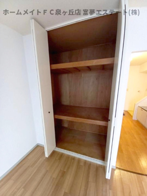 【収納】 | キャッスルⅡ | ※イメージ　同物件別号室の写真