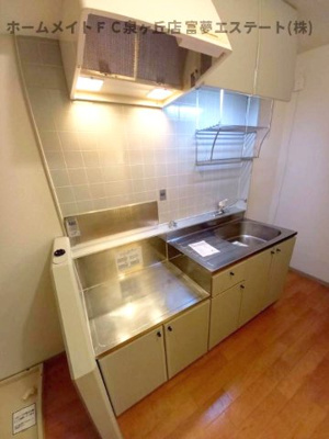 【キッチン】 | キャッスルⅡ | ※イメージ　同物件別号室の写真