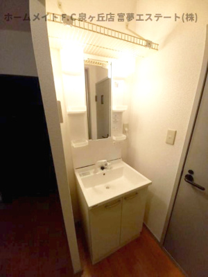 【洗面所】 | キャッスルⅡ | ※イメージ　同物件別号室の写真