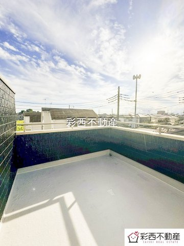 川越市宮元町中古戸建のバルコニー