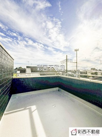 川越市宮元町中古戸建のバルコニー