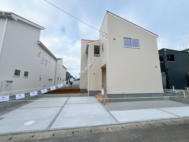 深谷市東方　新築分譲住宅　全４棟の外観|ぜひ現地にて、実際の建物・街並み・日当たり等ご確認下さい♪お問い合わせはお気軽に☆　TEL「0120-466263」