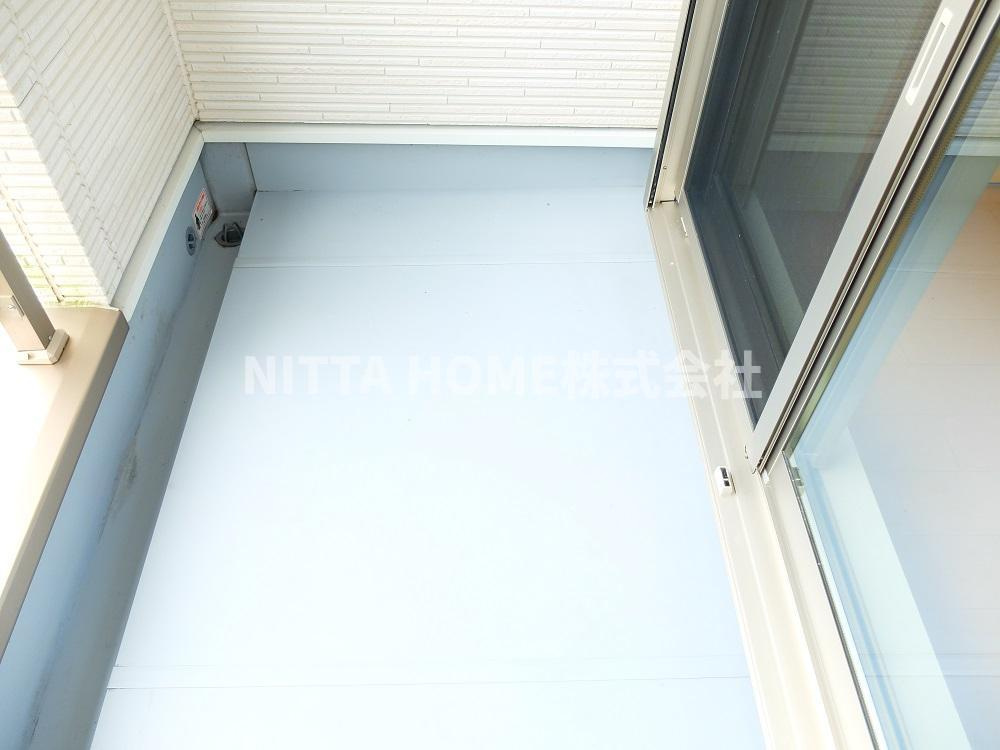 プロムナードのバルコニー|南向き日当たり良好バルコニー◎