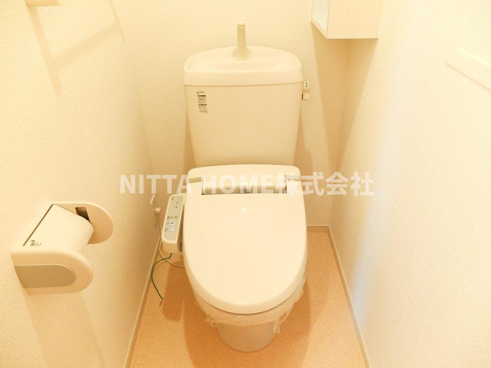 プロムナードのトイレ|嬉しいウォシュレット付きトイレ！！