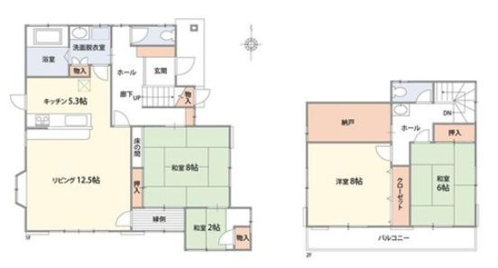 小山市暁2丁目の間取り