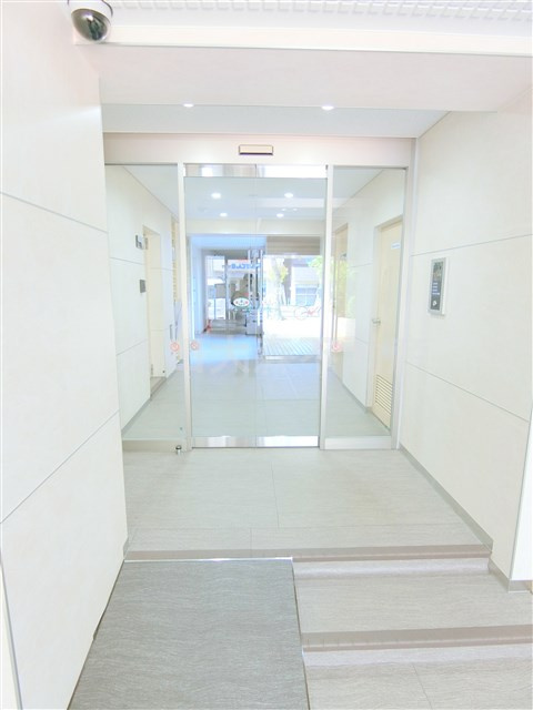 モンドール池上のエントランス|防犯カメラ　オートロック
