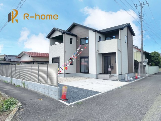 常陸太田市馬場町2期　新築戸建て　1号棟の外観|ご予約を頂ければ、『平日』はもちろん『早朝』や『夜間』もご見学可能です♪お気軽にお申し付けください♪