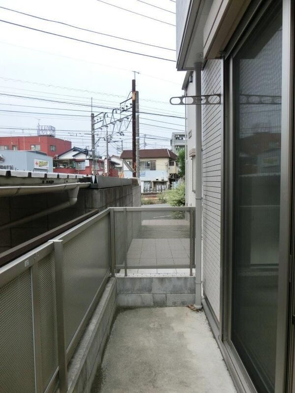 エルメゾン・エストKのバルコニー