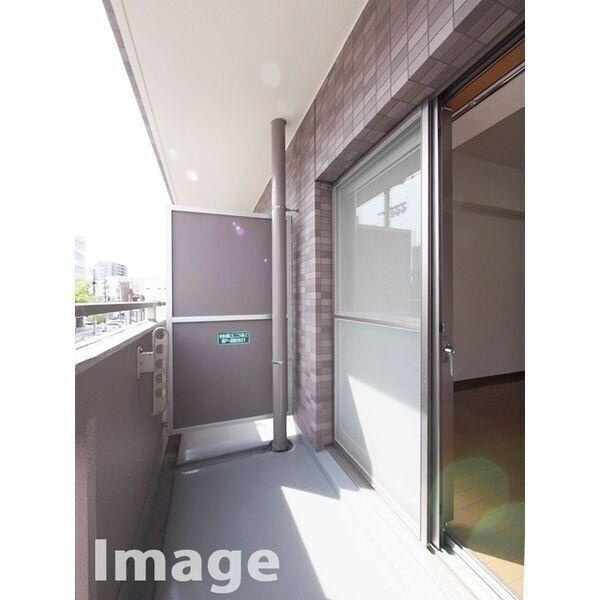 ウェステリア西大須　名古屋市賃貸　仲介手数料無料のバルコニー