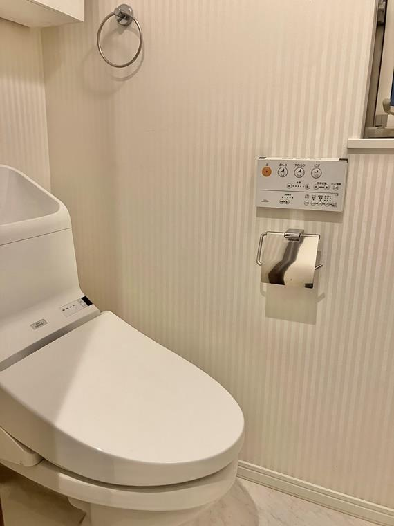 宮内戸建のトイレ