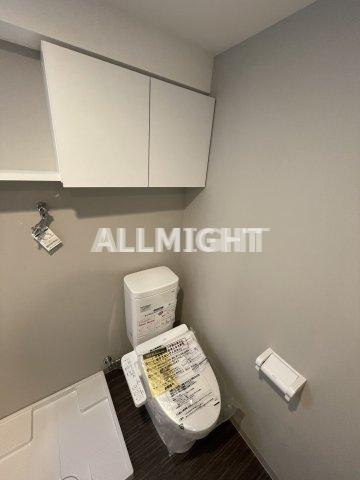 府中市住吉町１丁目の賃貸マンションのトイレ|★お部屋探しはオールマイト不動産までご相談下さい♪