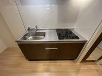 菊池郡菊陽町大字津久礼のアパートのキッチン