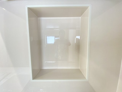 【キッチン】 | 嘉手納屋良（全6棟）4号棟 | 4号棟　調味料等置けちゃいます♪