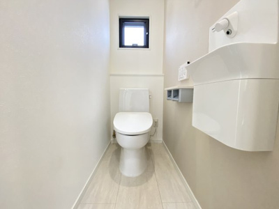 【トイレ】 | 嘉手納屋良（全6棟）4号棟 | 4号棟　温水洗浄便座♪独立型手洗い場付き♪